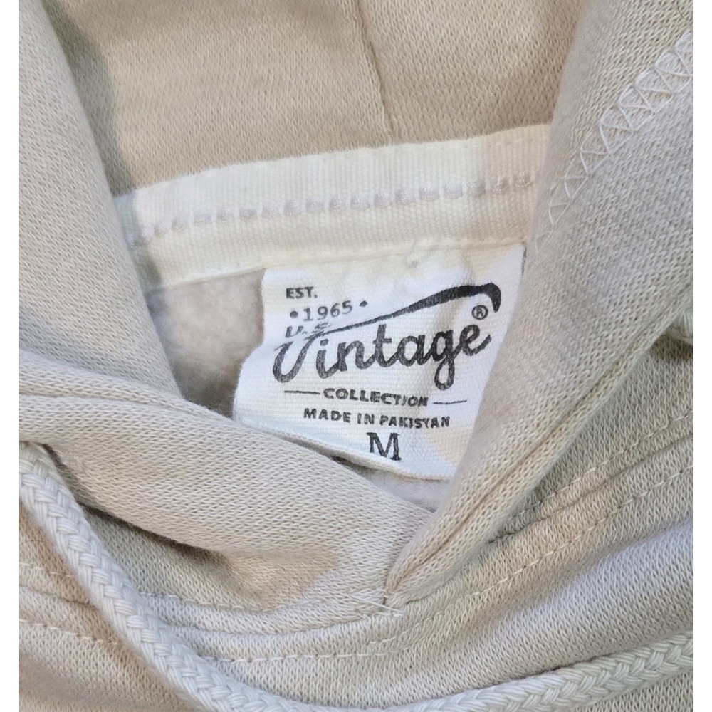 Black Hills South Dakota Embroidered Beige Pullover Hoodie Size Medium - Picture 7 of 13